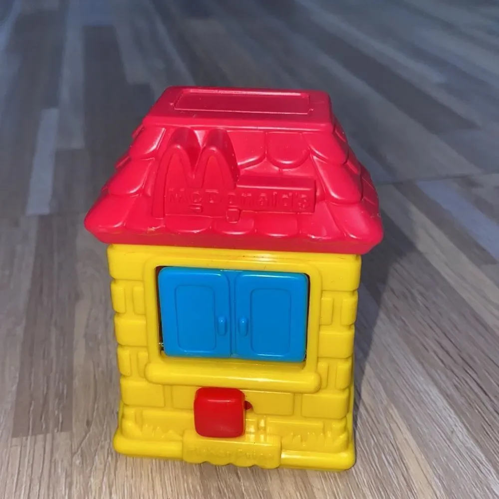 Vintage Fisher Price McDonald’s 1990s Baby Happy Meal Toys Jack in the box toy